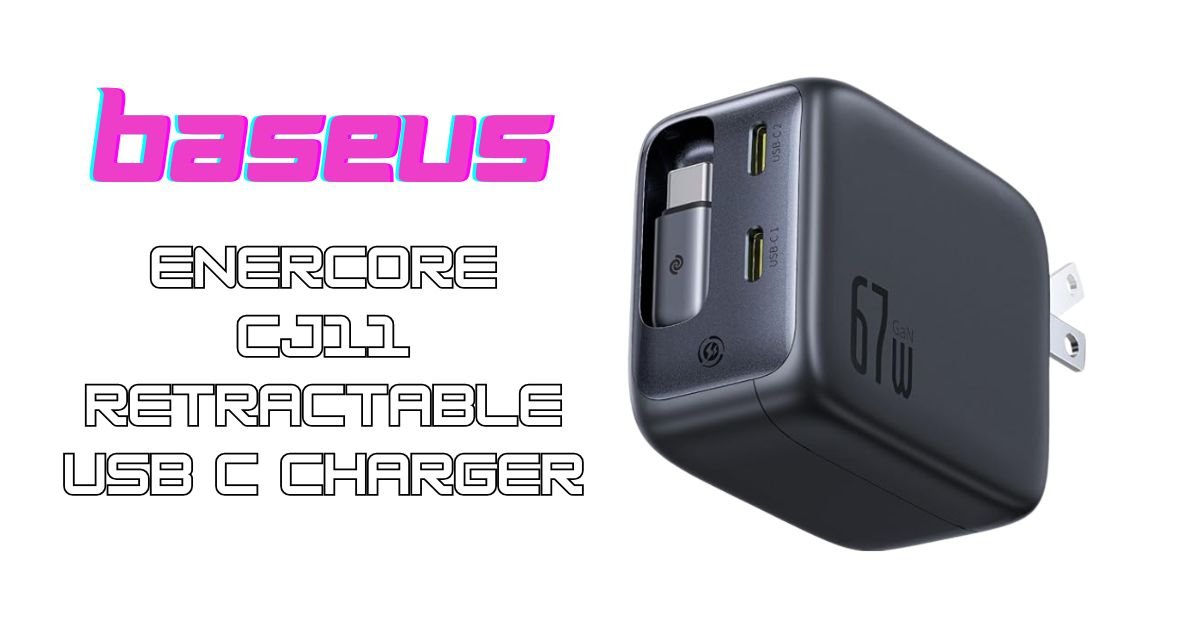 Baseus Enercore CJ11 Retractable USB C Charger