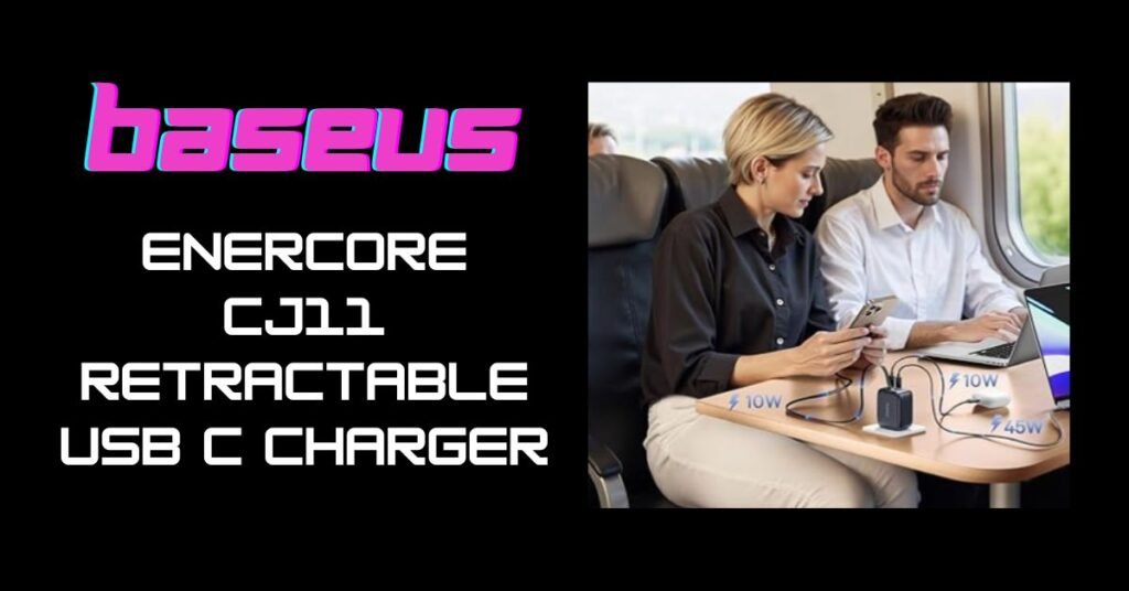 Baseus Enercore CJ11 Retractable USB C Charger
